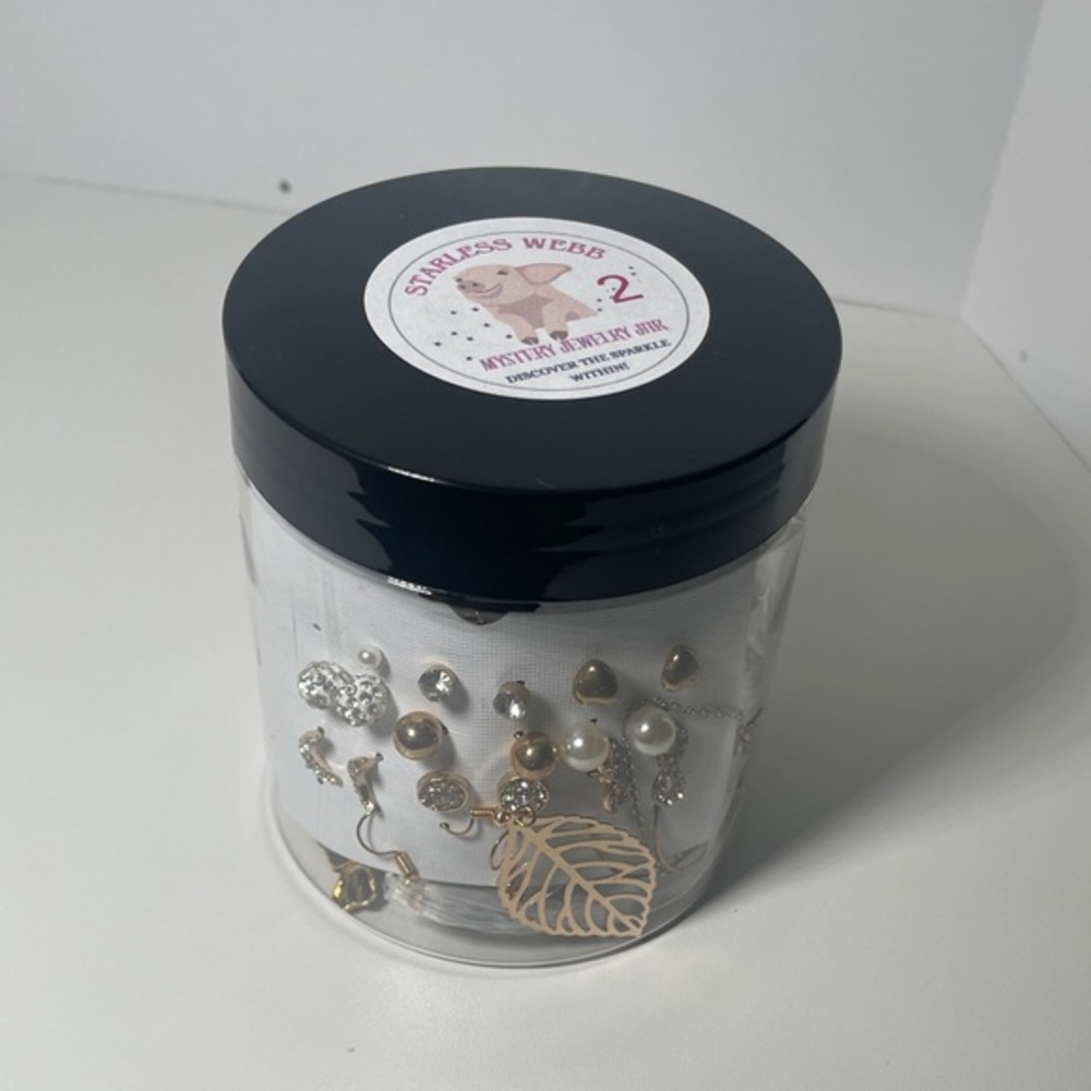 Mystery Jewelry Jar #2- weight 0.490lb